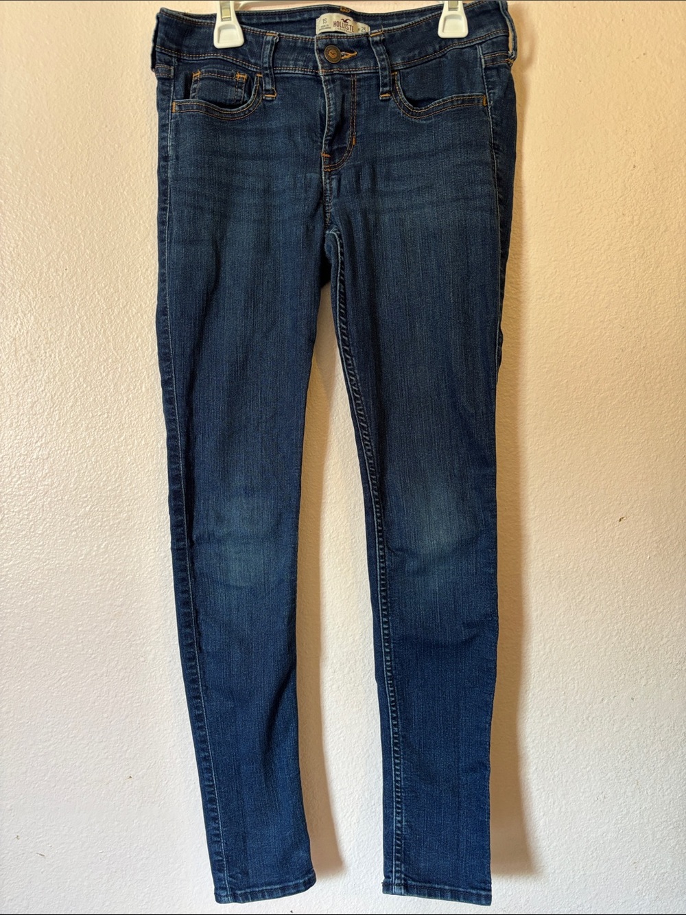Hollister Co. Dark Wash Skinny Jeans Size 1S Short